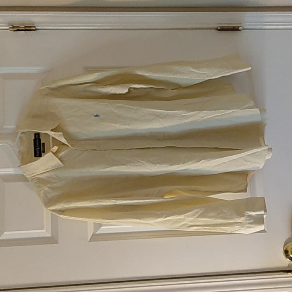 Ralph Lauren XL  Casual Button Down Light Yellow